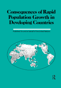 Cover image: Consequences Of Rapid Population Growth In Developing Countries 1st edition 9780844815664