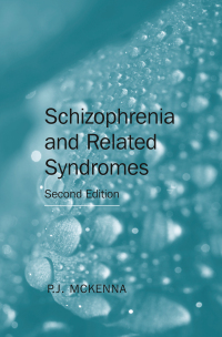 Cover image: Schizophrenia and Related Syndromes 2nd edition 9781583919286