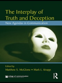 Cover image: The Interplay of Truth and Deception 1st edition 9780415995665