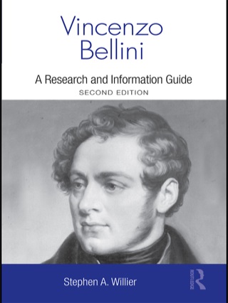 Cover image: Vincenzo Bellini 2nd edition 9780415995245