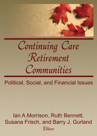 Imagen de portada: Continuing Care Retirement Communities 1st edition 9780866563840