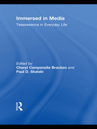 صورة الغلاف: Immersed in Media 1st edition 9780415993395