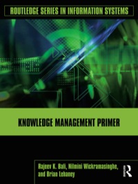 Imagen de portada: Knowledge Management Primer 1st edition 9780415992336