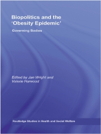 Omslagafbeelding: Biopolitics and the 'Obesity Epidemic' 1st edition 9780415540940