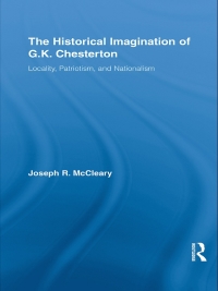 Cover image: The Historical Imagination of G.K. Chesterton 1st edition 9781138868724