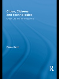 Omslagafbeelding: Cities, Citizens, and Technologies 1st edition 9780415991728