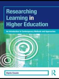 Cover image: Researching Learning in Higher Education 1st edition 9780415991650