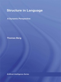 Omslagafbeelding: Structure in Language 1st edition 9780415991353