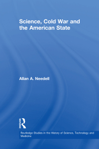 Cover image: Science, Cold War and the American State 1st edition 9789057026218