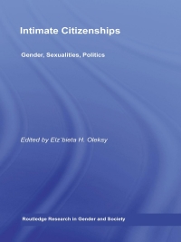 Titelbild: Intimate Citizenships 1st edition 9780415648752