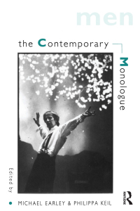 Cover image: The Contemporary Monologue: Men 1st edition 9780367089498