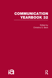 Imagen de portada: Communication Yearbook 32 1st edition 9780415988599