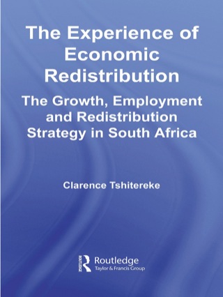 Cover image: The Experience of Economic Redistribution 1st edition 9780415980142