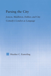 Cover image: Parsing the City 1st edition 9780415541879