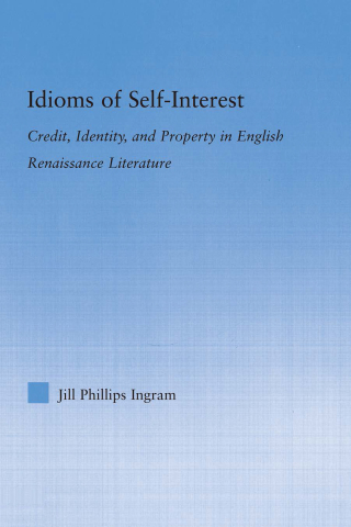 Imagen de portada: Idioms of Self Interest 1st edition 9780415879392