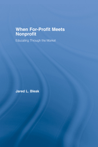 Titelbild: When For-Profit Meets Nonprofit 1st edition 9780415882460