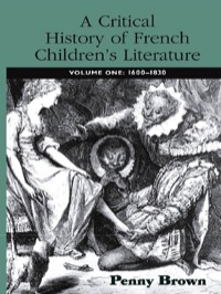 Imagen de portada: A Critical History of French Children's Literature 1st edition 9780415973267