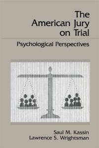 Imagen de portada: The American Jury On Trial 1st edition 9780367089634