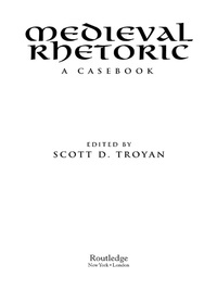 صورة الغلاف: Medieval Rhetoric 1st edition 9781138799813