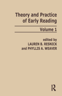 表紙画像: Theory and Practice of Early Reading 1st edition 9780898590036