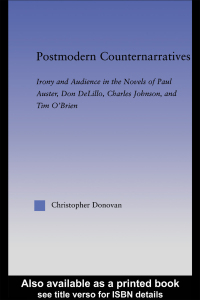 Cover image: Postmodern Counternarratives 1st edition 9780415803441