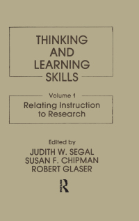 Imagen de portada: Thinking and Learning Skills 1st edition 9780898591651