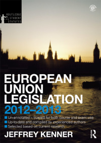 Imagen de portada: European Union Legislation 5th edition 9781138425132