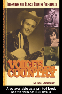 Imagen de portada: Voices of the Country 1st edition 9780415970419