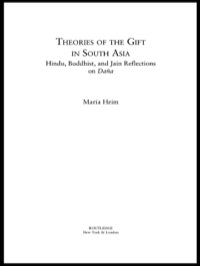 Imagen de portada: Theories of the Gift in South Asia 1st edition 9780415970303