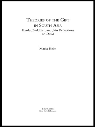 Omslagafbeelding: Theories of the Gift in South Asia 1st edition 9781138862715