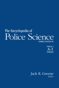 Cover image: Encyclopedia of Police Science 1st edition 9780415642231