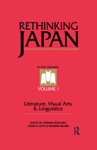 Imagen de portada: Rethinking Japan Vol 1. 1st edition 9781138997325