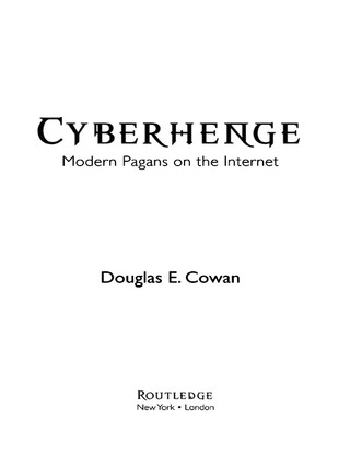 Imagen de portada: Cyberhenge 1st edition 9780415969109