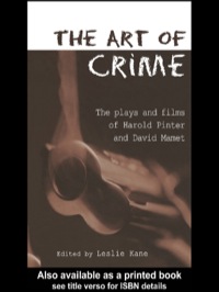 Imagen de portada: The Art of Crime 1st edition 9780415968300