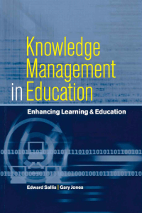 Imagen de portada: Knowledge Management in Education 1st edition 9781138148000