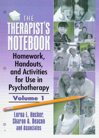 Titelbild: The Therapist's Notebook 1st edition 9780789004000