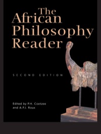 Cover image: The African Philosophy Reader 2nd edition 9781138130715