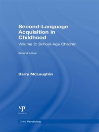 Cover image: Second Language Acquisition in Childhood 1st edition 9780805800968