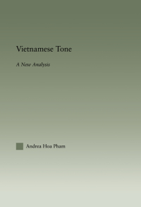Titelbild: Vietnamese Tone 1st edition 9780415861366