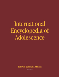 Cover image: International Encyclopedia of Adolescence 1st edition 9780415966672