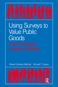 Cover image: Using Surveys to Value Public Goods 1st edition 9780915707324