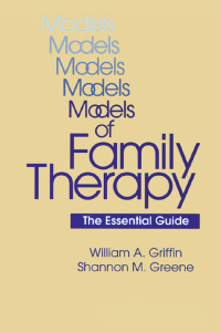 Immagine di copertina: Models Of Family Therapy 1st edition 9781138135321