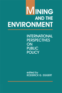 Immagine di copertina: Mining and the Environment 1st edition 9781138155367