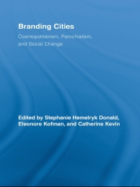 صورة الغلاف: Branding Cities 1st edition 9780415965262
