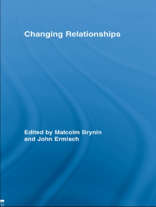 Cover image: Changing Relationships 1st edition 9780415965231