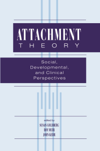 Imagen de portada: Attachment Theory 1st edition 9780881633290