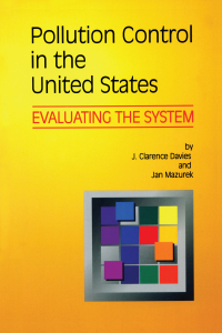 Cover image: Pollution Control in United States 1st edition 9781138407169