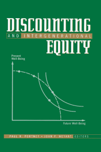 Cover image: Discounting and Intergenerational Equity 1st edition 9780915707898