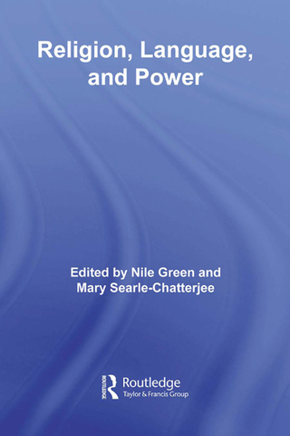 Cover image: Religion, Language, and Power 1st edition 9780415542043