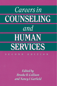 Cover image: Careers In Counseling And Human Services 2nd edition 9781560324157